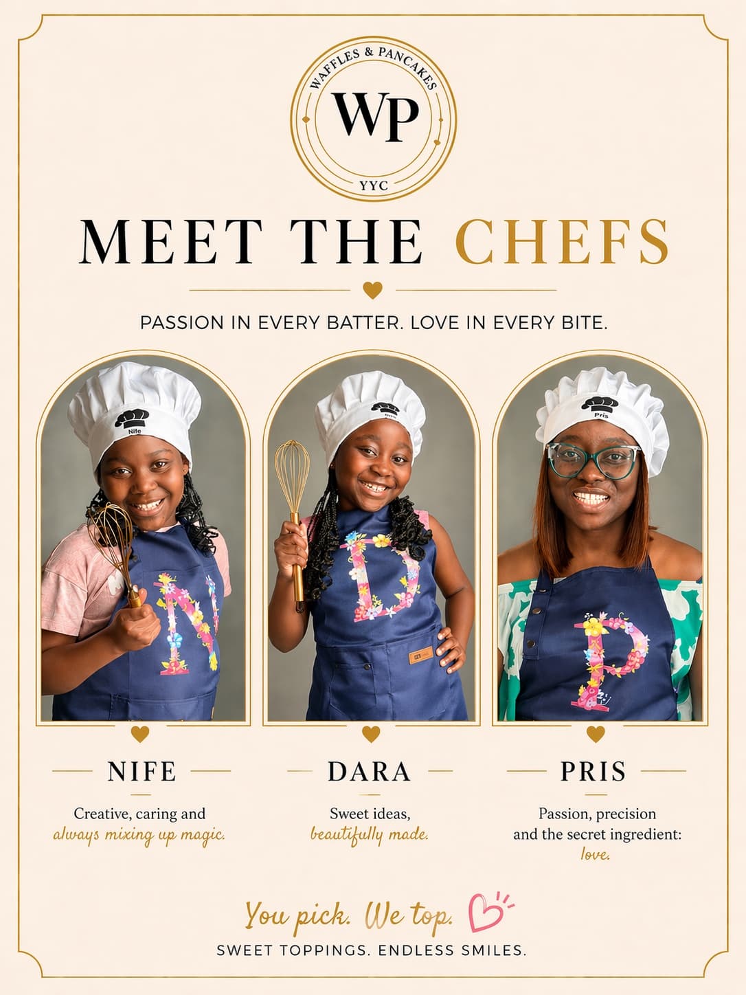Meet the chefs